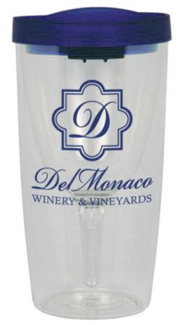 10 oz Double-Walled Acrylic Wine Tumblers main image